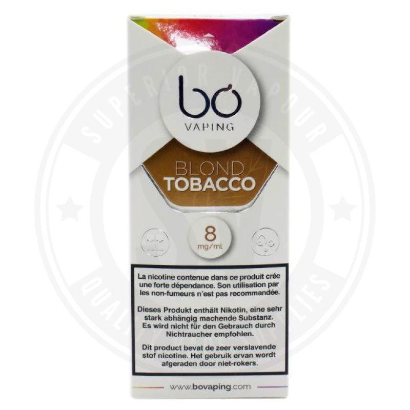 Blond Tobacco Bo Caps By Vaping E Liquid