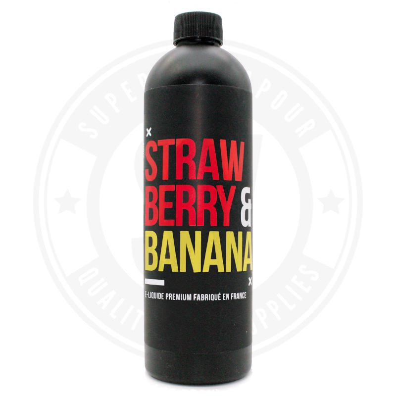 Strawberry & Banana E-Liquid By Remix Jet 500Ml E Liquid