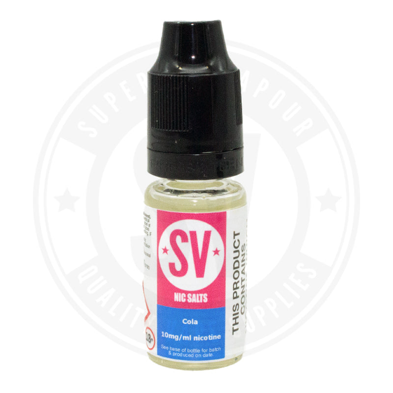 cola flavored vape juice Cola Nic Salts E-Liquid 10ml by Superior Vapour