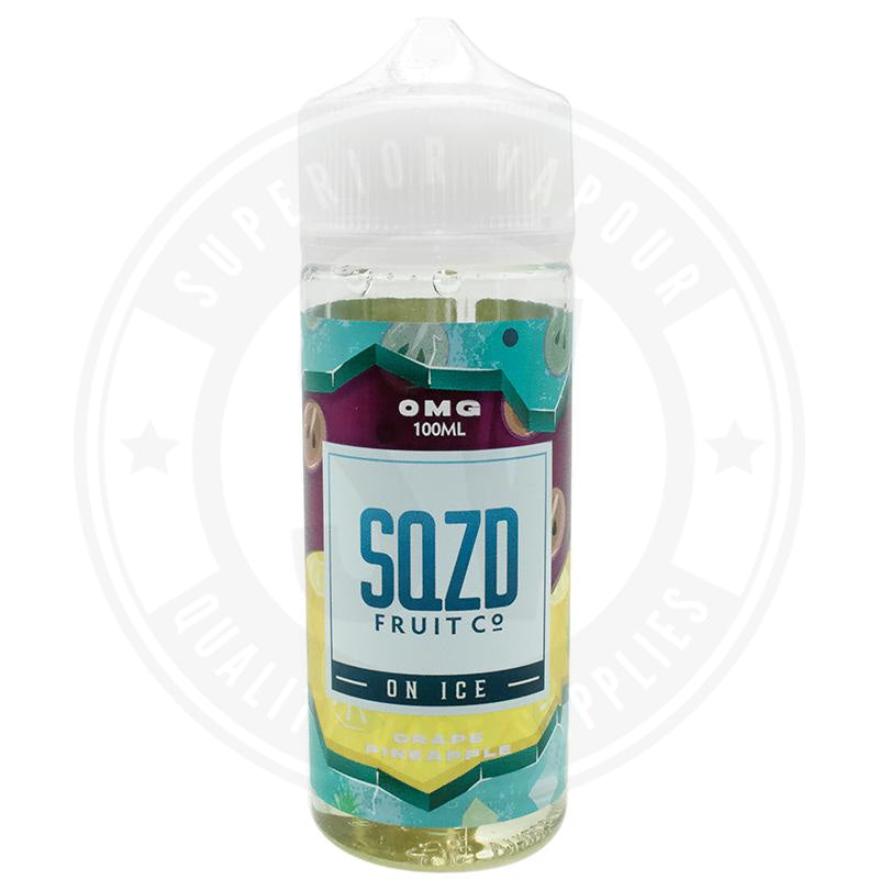 Grape Pineapple On Ice E-Liquid 100Ml By Sqzd Fruit Co. E Liquid