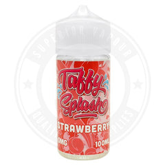 Strawberry E-Liquid 100Ml By Taffy Splash E Liquid