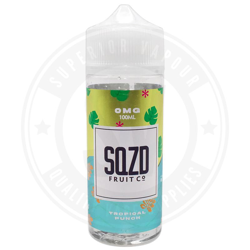 Tropical Punch E-Liquid 100Ml By Sqzd Fruit Co. E Liquid