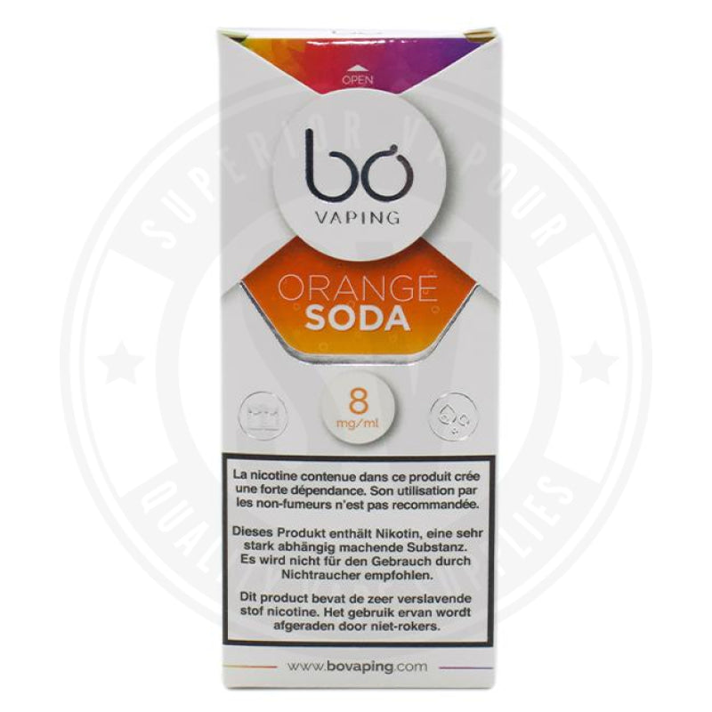Orange Soda Bo Caps By Vaping E Liquid