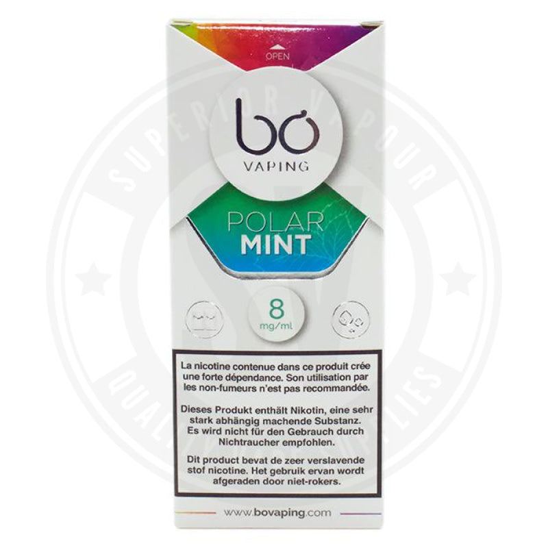 Polar Mint Bo Caps By Vaping E Liquid