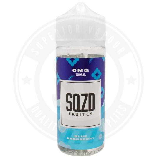 Blue Raspberry E-Liquid 100Ml By Sqzd Fruit Co. E Liquid