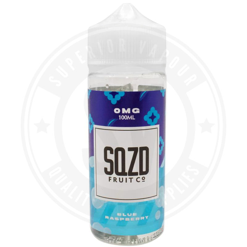 Blue Raspberry E-Liquid 100Ml By Sqzd Fruit Co. E Liquid