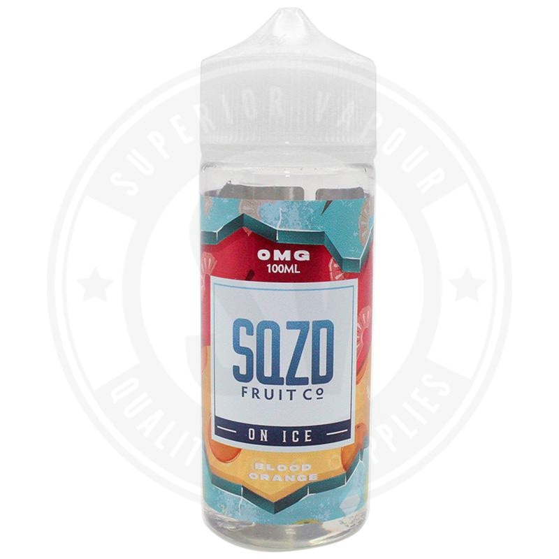 Blood Orange On Ice E-Liquid 100Ml By Sqzd Fruit Co. E Liquid