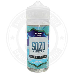 Blue Raspberry On Ice E-Liquid 100Ml By Sqzd Fruit Co. E Liquid