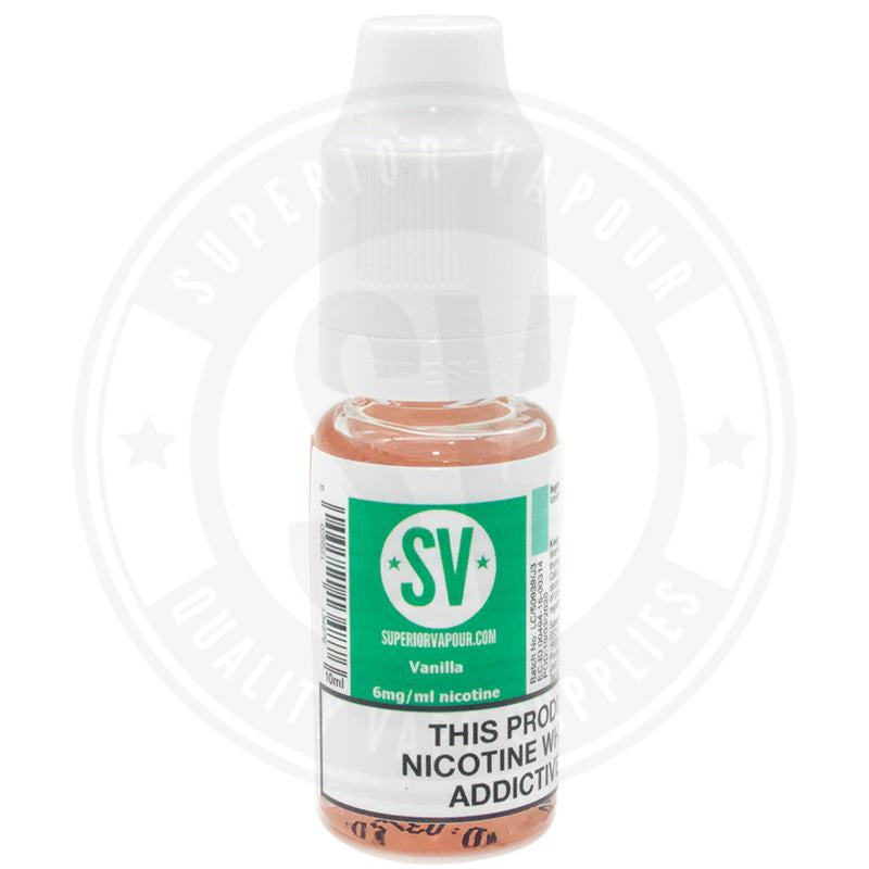 Vanilla E-Liquid 10Ml By Superior Vapour E Liquid