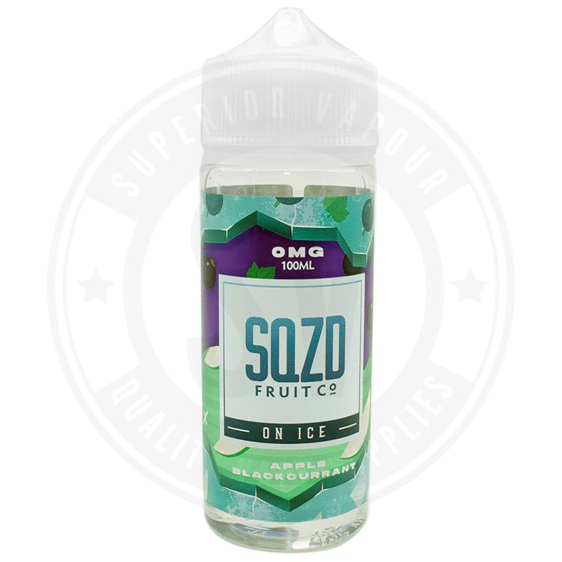 Apple Blackcurrant On Ice E-Liquid 100Ml By Sqzd Fruit Co. E Liquid