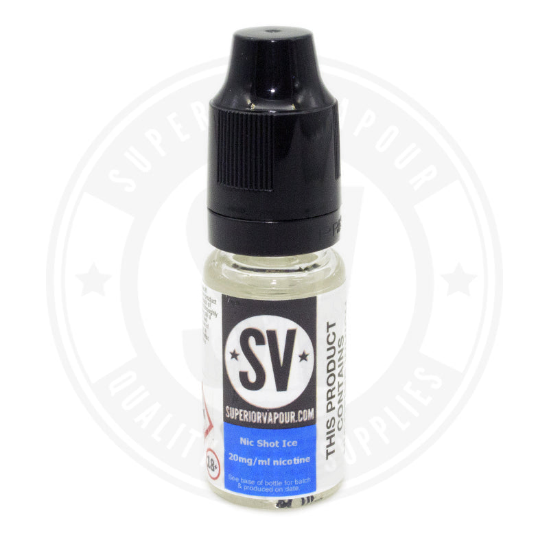 Sv Ice Nicotine Shot 10Ml By Superior Vapour E Liquid