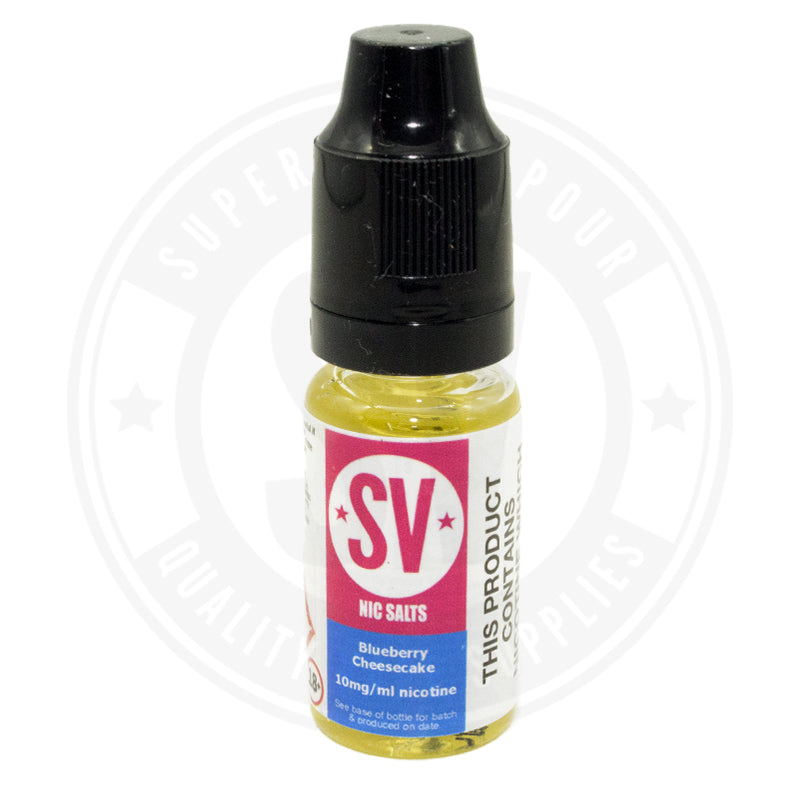 Blueberry Cheesecake Nic Salts E-Liquid 10ml by Superior Vapour Blueberry Cheesecake Nic Salts E-Liquid 10ml by Superior Vapour