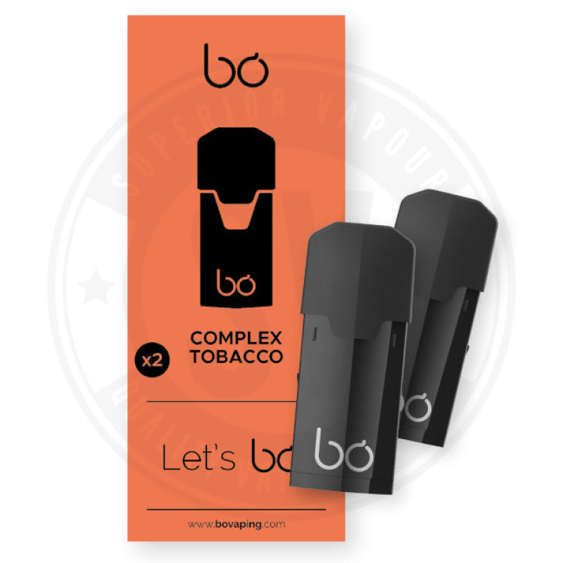 Complex Tobacco BO Pods by BO Vaping Prefilled Pods