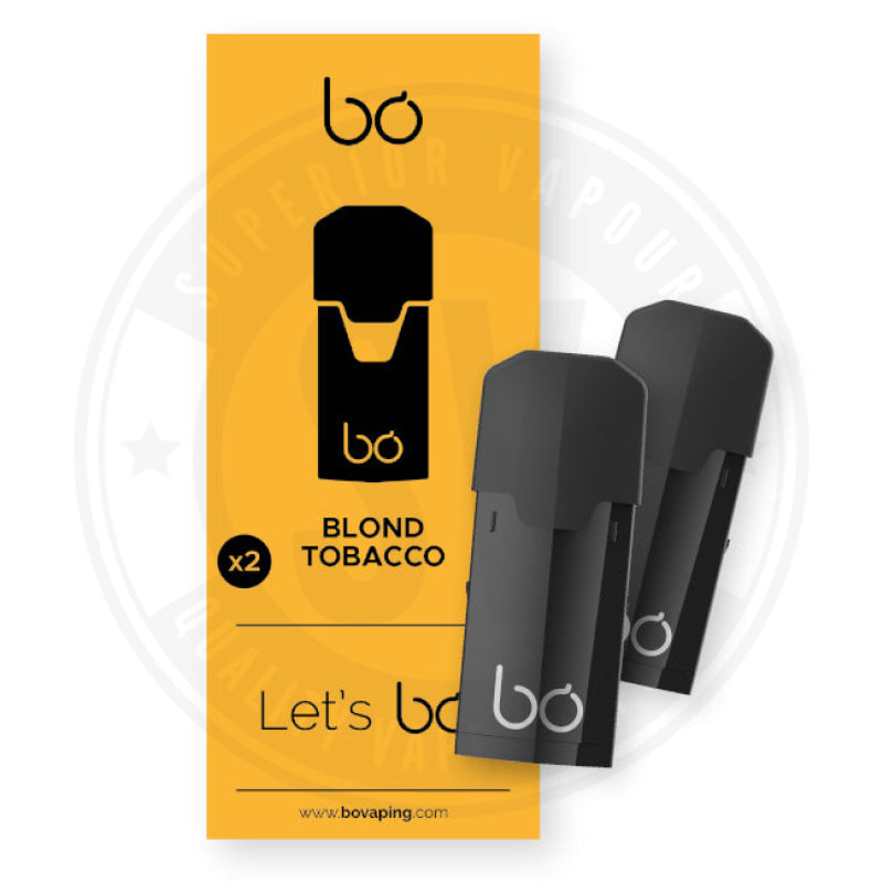 Blond Tobacco BO Pods by BO Vaping Prefilled Pods