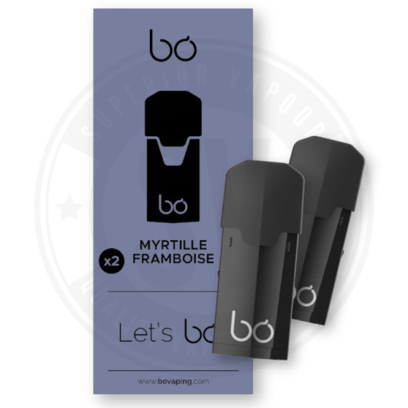 Blueberry Raspberry BO Pods by BO Vaping 8mg Prefilled Pods