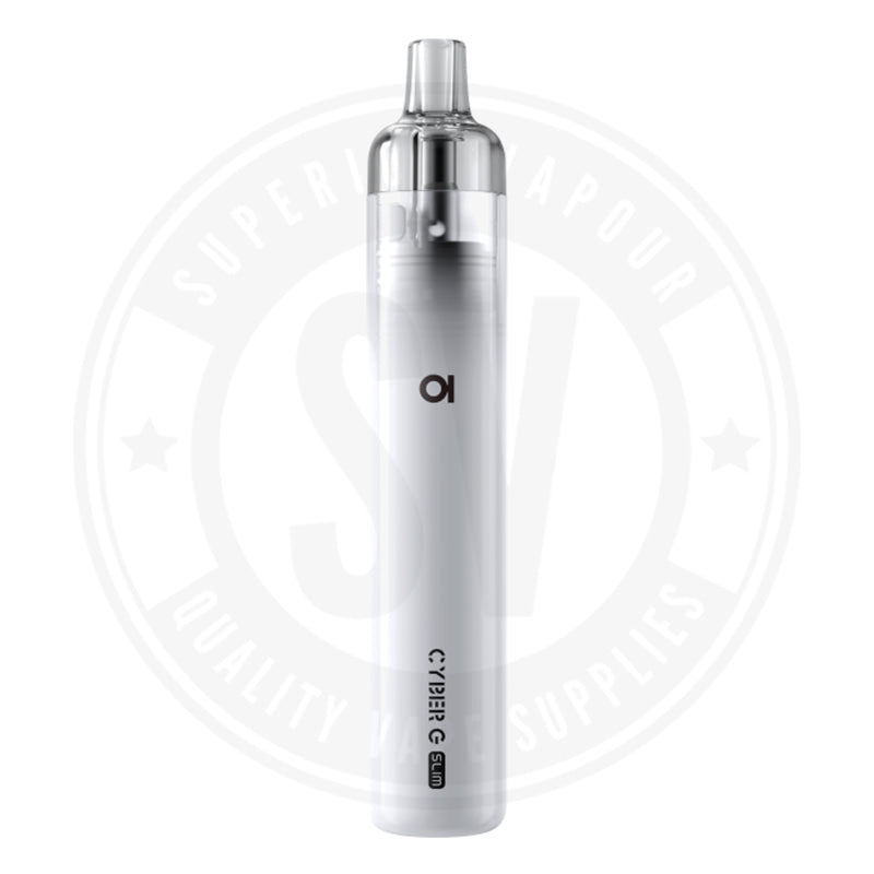 Cyber G Slim Pod Kit By Aspire White Starter