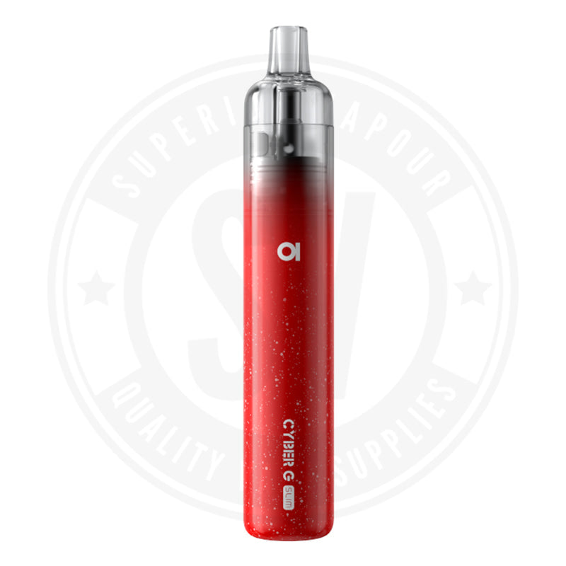 Cyber G Slim Pod Kit By Aspire Red Starter