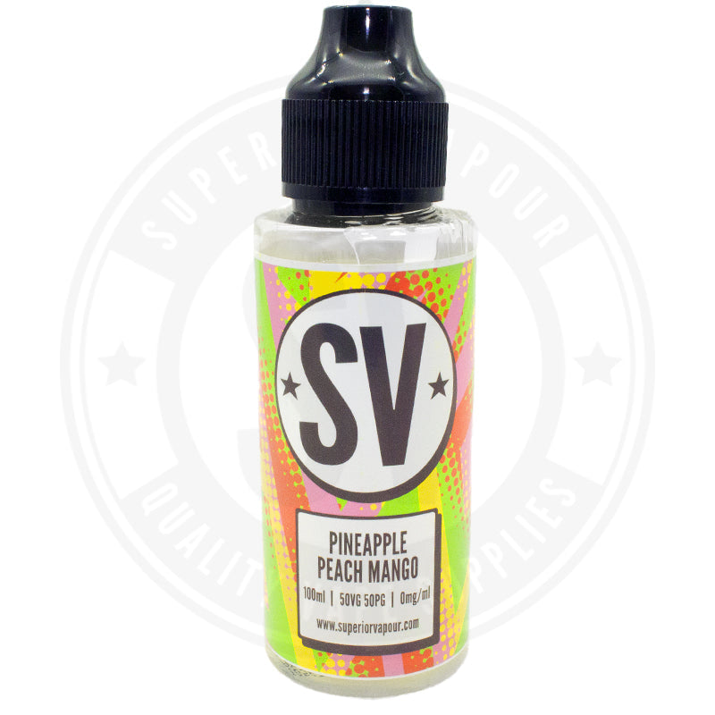 Pineapple Peach Mango E-Liquid 100Ml Shortfill By Sv E Liquid