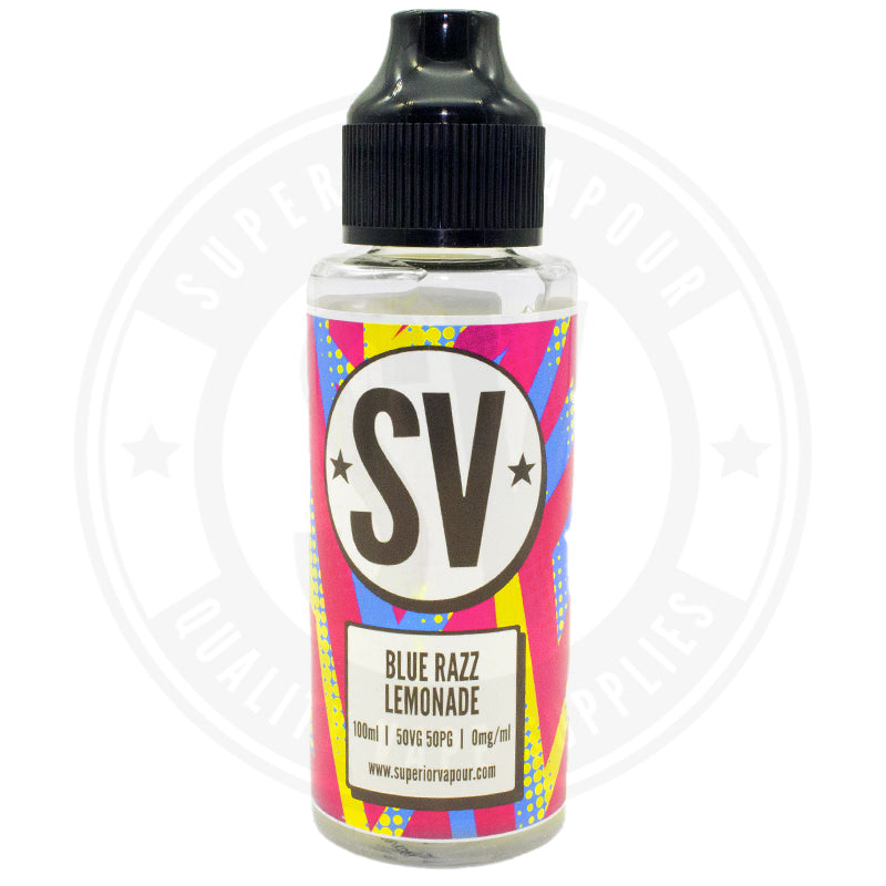 Blue Razz Lemonade E-Liquid 100Ml Shortfill By Sv E Liquid