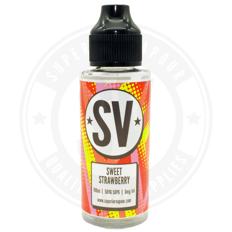 Copy Of Sweet Strawberry E-Liquid 100Ml Shortfill By Sv E Liquid