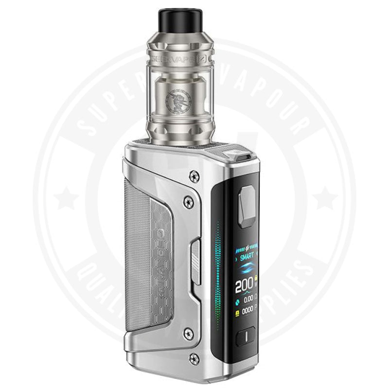 Aegis Legend 5 Vape Kit by GeekVape Silver Advanced Kit