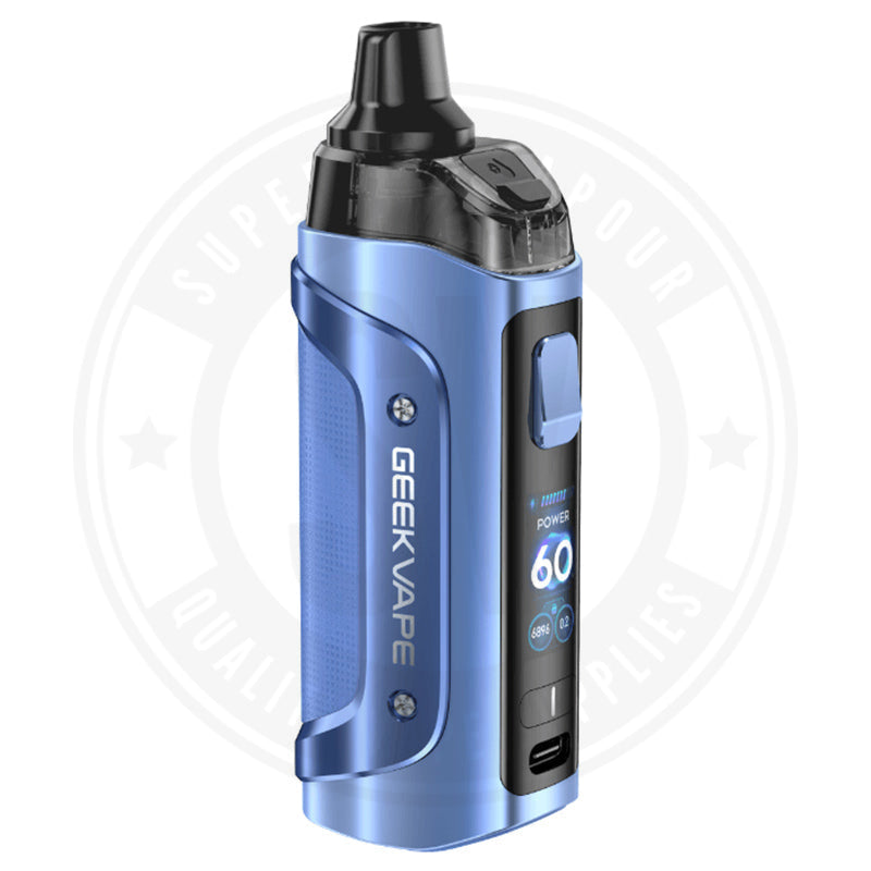Aegis Boost 3 Pod Kit By Geekvape Sapphire Blue Kit