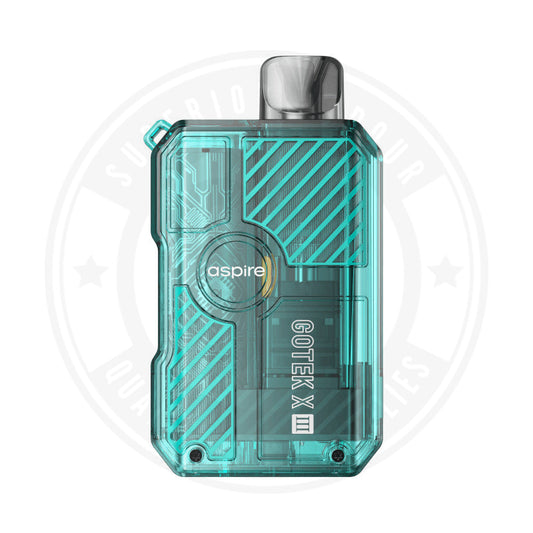 Aspire Gotek X3 Pod Kit Cyan Pod Kit