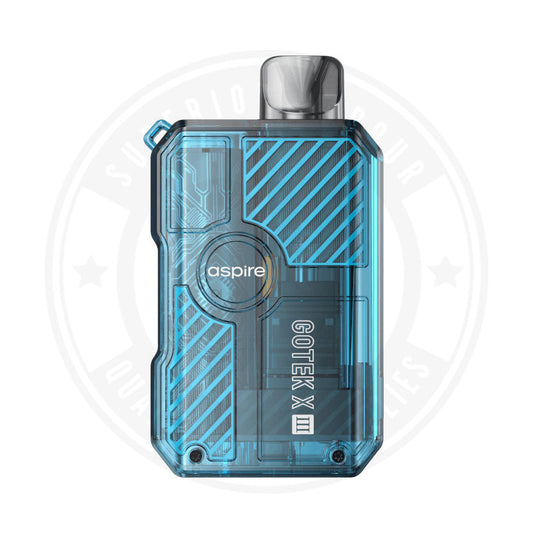 Aspire Gotek X3 Pod Kit Blue Pod Kit