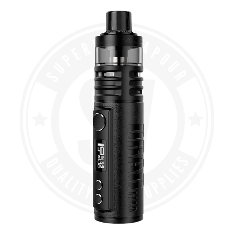 Drag H40 Kit By Voopoo Black Kit