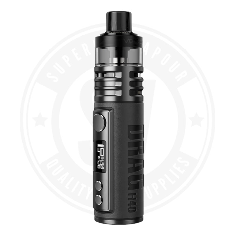 Drag H40 Kit By Voopoo Gun Metal Kit