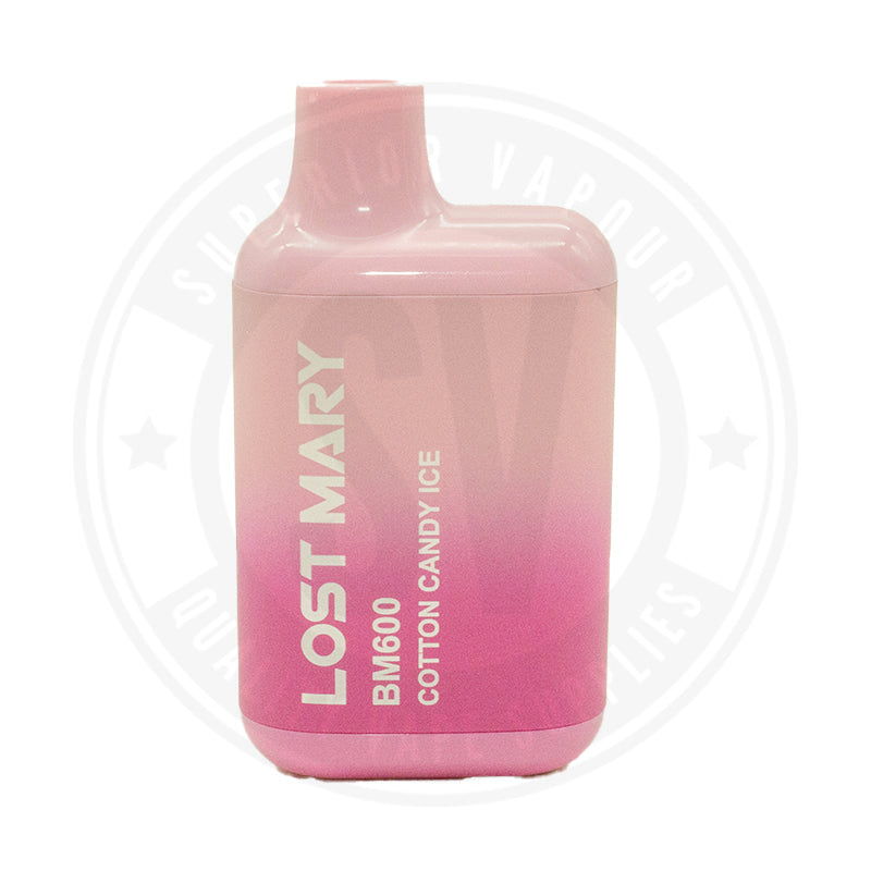 Lost Mary Bm600 Disposable Vape Cotton Candy Ice Kit