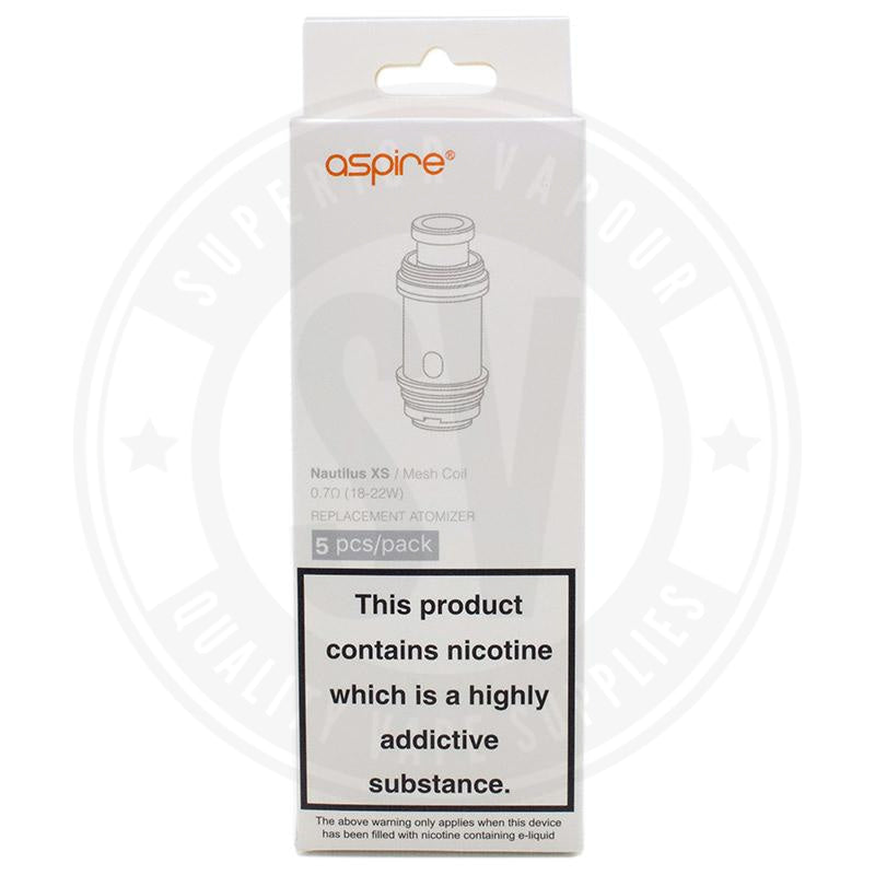 Aspire Nautilus X Coils X5 0.7Ohm (Xs Mesh) Atomizer