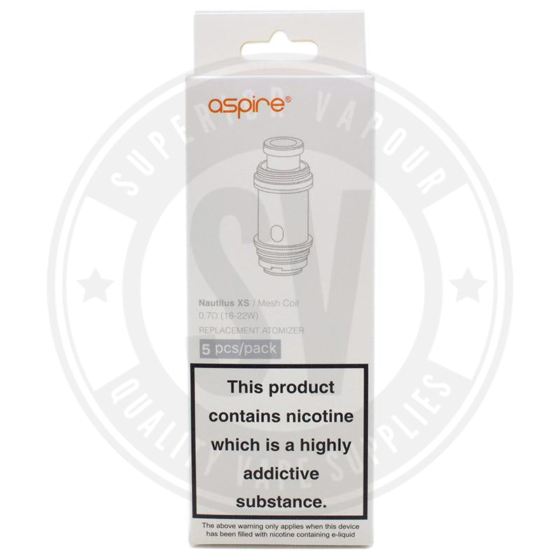 Aspire Nautilus X Coils X5 0.7Ohm (Xs Mesh) Atomizer