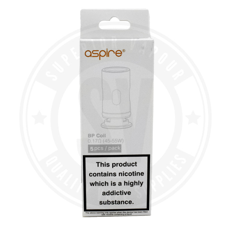 Aspire Bp Coils X5 0.17Ohm Atomizer