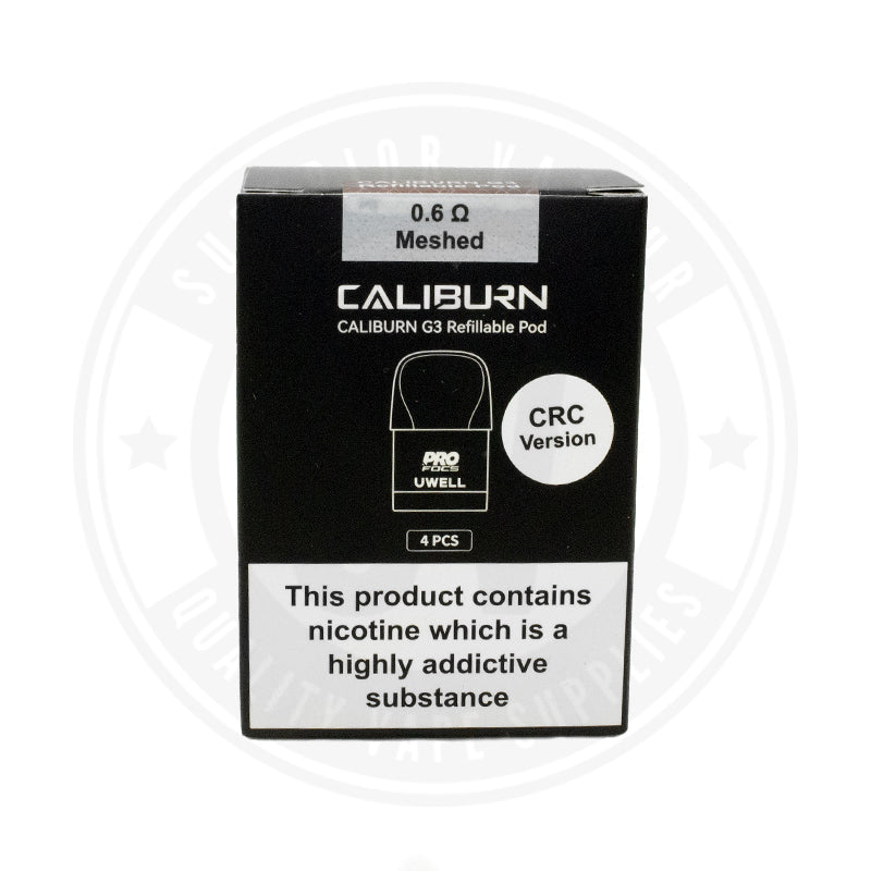 Caliburn G3 Pods X4 By Uwell 0.6Ohm Atomizer