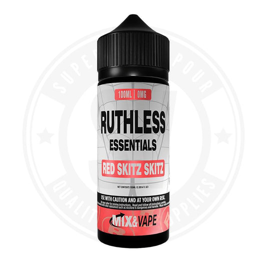 Red Skitz Skitz 100ml By Ruthless Essentials 100ml Shortfill