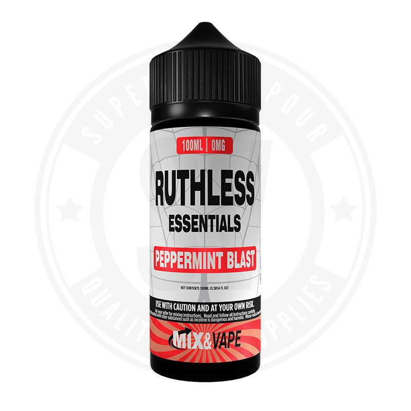 Peppermint Blast 100ml By Ruthless Essentials 100ml Shortfill