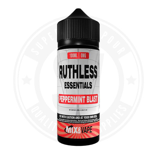 Peppermint Blast 100ml By Ruthless Essentials 100ml Shortfill