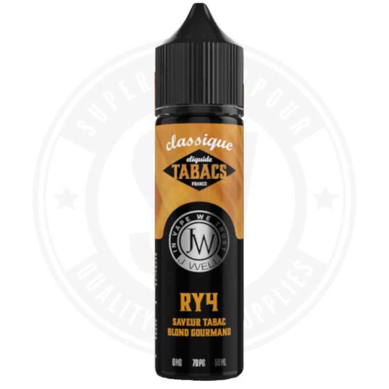 RY4 Tobacco 50ml by J Well 50ml Shortfill