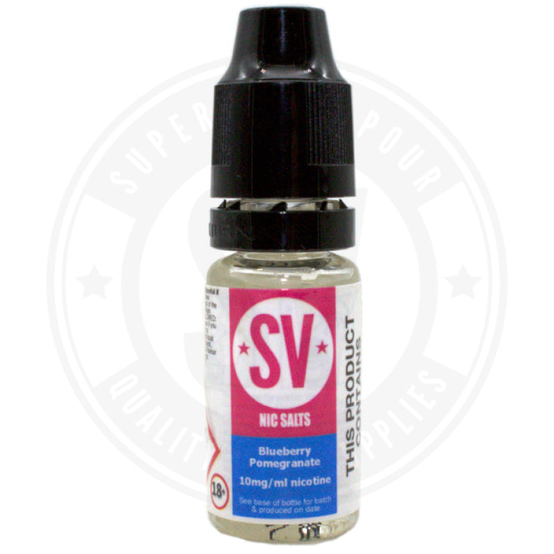 Blue Razz Gummy Bear Nic Salts E Liquid 10ml by Superior Vapour 10ml Salt E Liquid