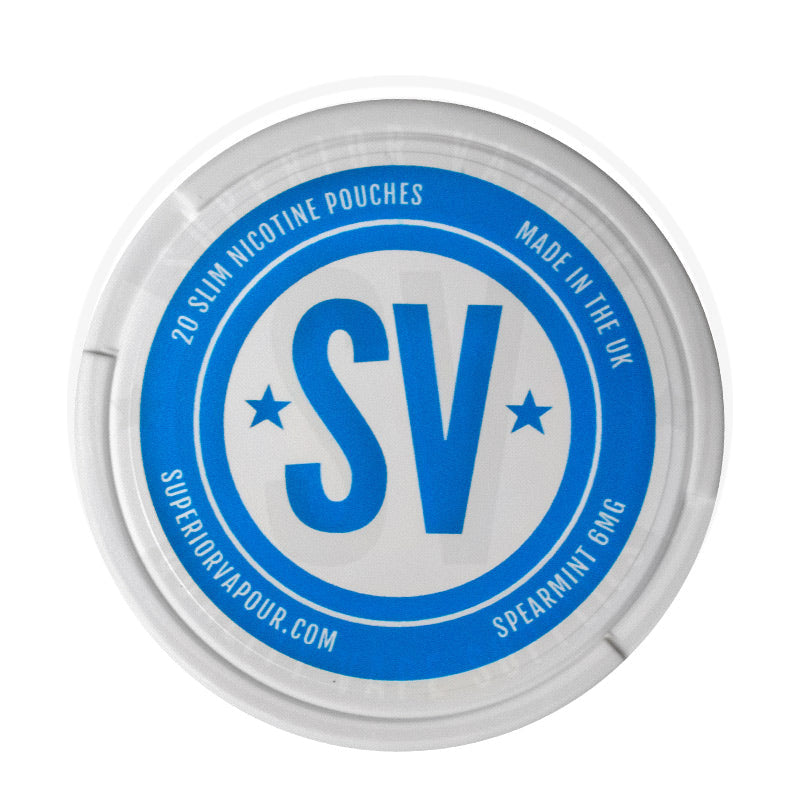 SV Nicotine Pouches 3mg / Spearmint Nicotine Pouch