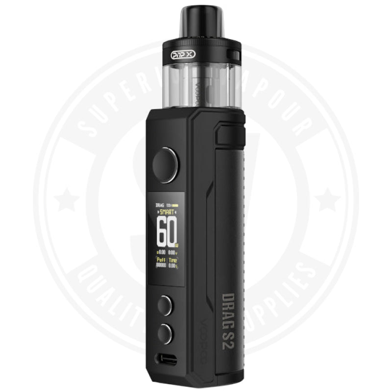 Drag S2 Kit by VooPoo Spray Black Advanced Kit