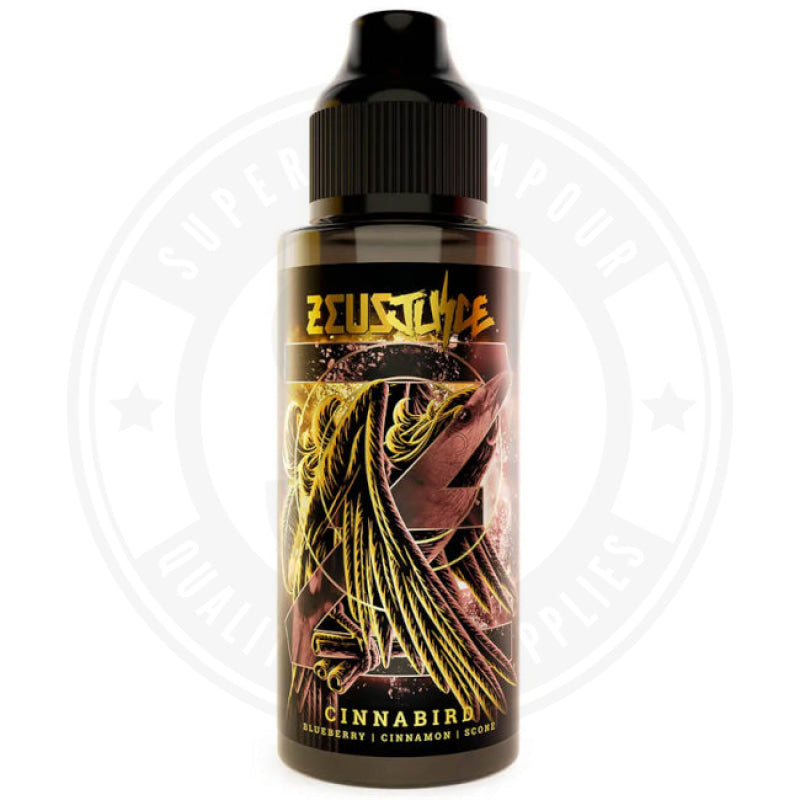 Cinnabird 100ml by Zeus Juice 100ml Shortfill
