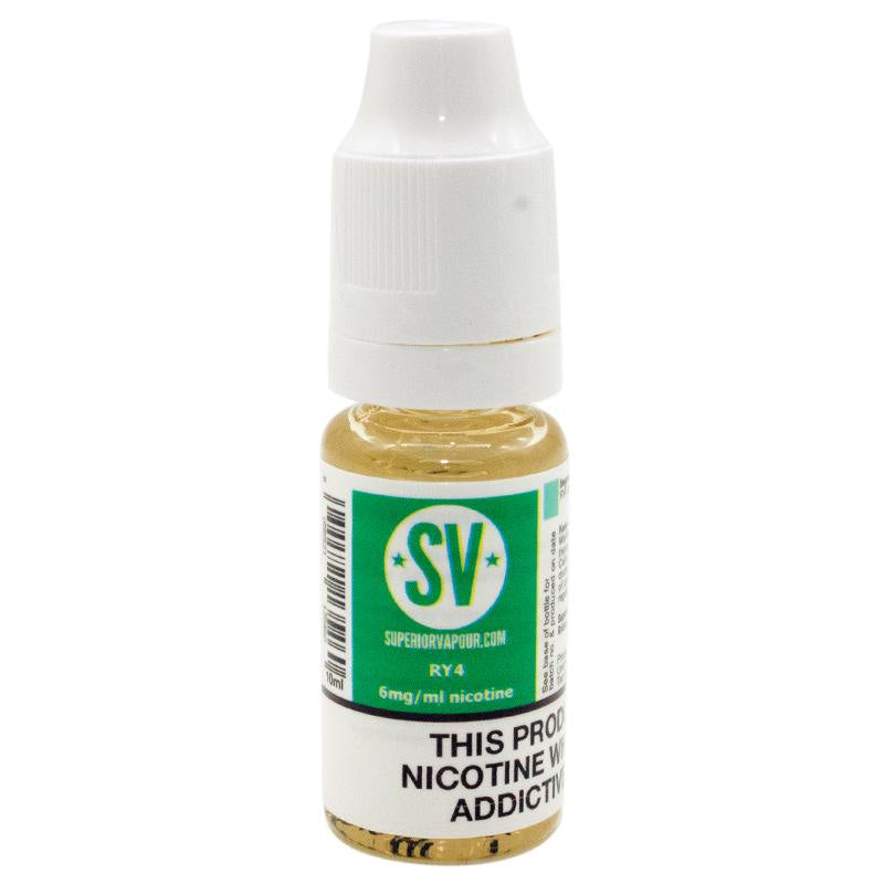 Ry4 E-Liquid 10Ml By Superior Vapour 0Mg E Liquid