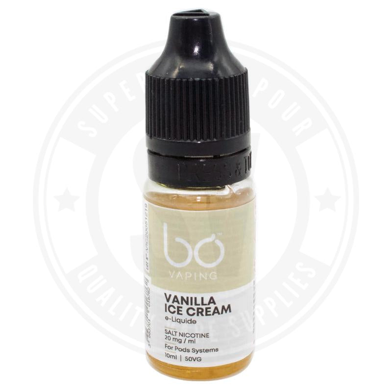 vanilla ice cream vape juice Vanilla Ice Cream E-Liquid 10ml Salts by BO Vaping