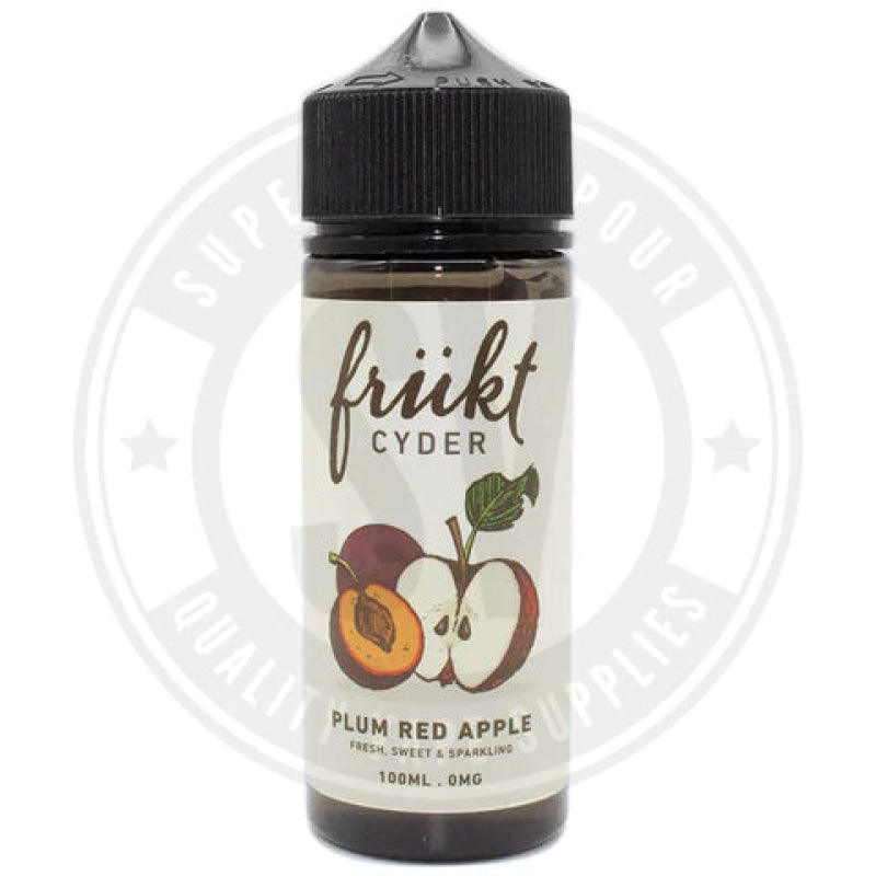 Plum Red Apple E-Liquid 100Ml By Frukt Cyder E Liquid