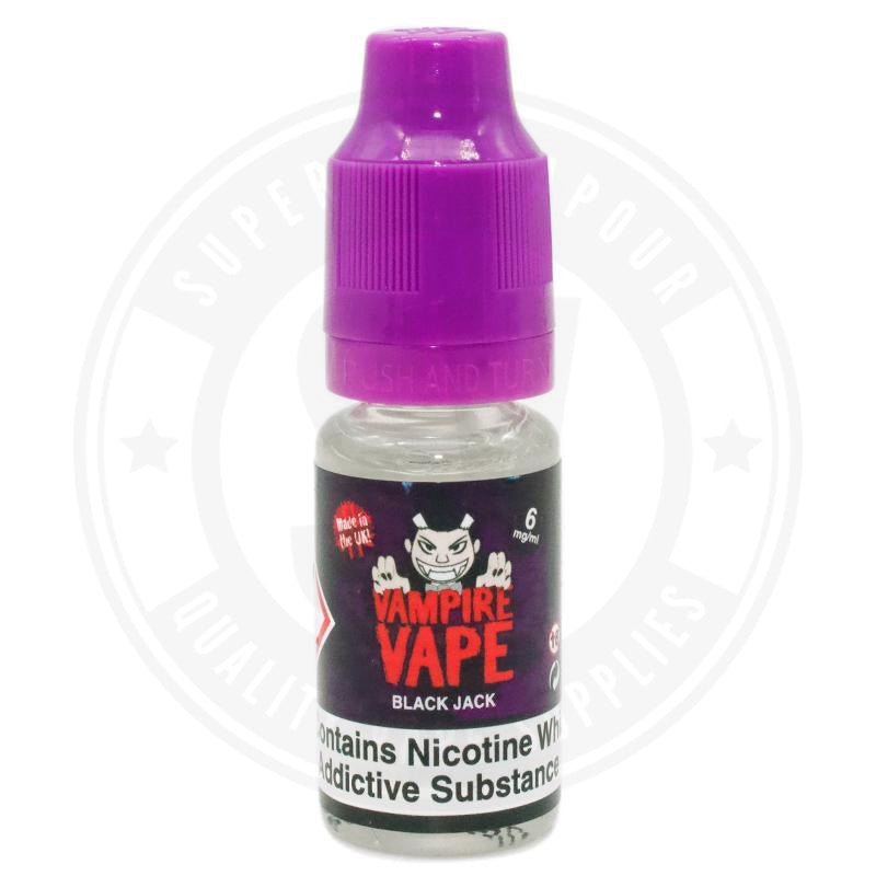Black Jack E-Liquid 10Ml By Vampire Vape 0Mg E Liquid