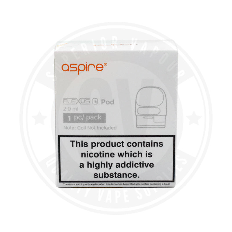 Aspire Flexus Q Pod x1 | Quality Vaping Supplies Aspire Flexus Q Pod x1 | Quality Vaping Supplies