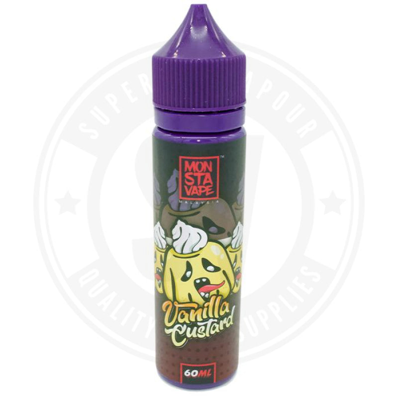 Vanilla Custard 50Ml E-Liquid By Monsta Vape E Liquid