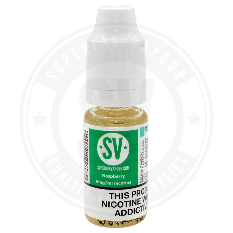 Raspberry E-Liquid 10Ml By Superior Vapour 0Mg E Liquid